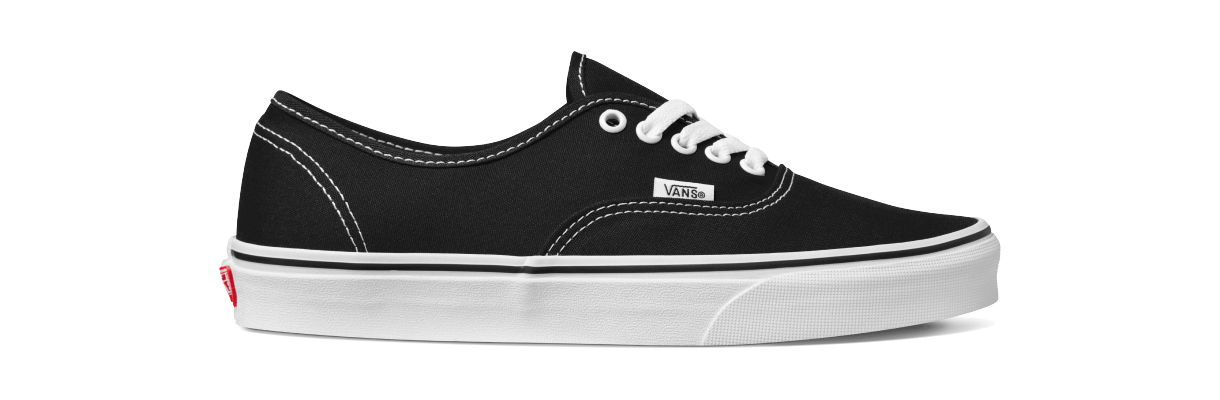 Vans authentic hotsell noir et blanc